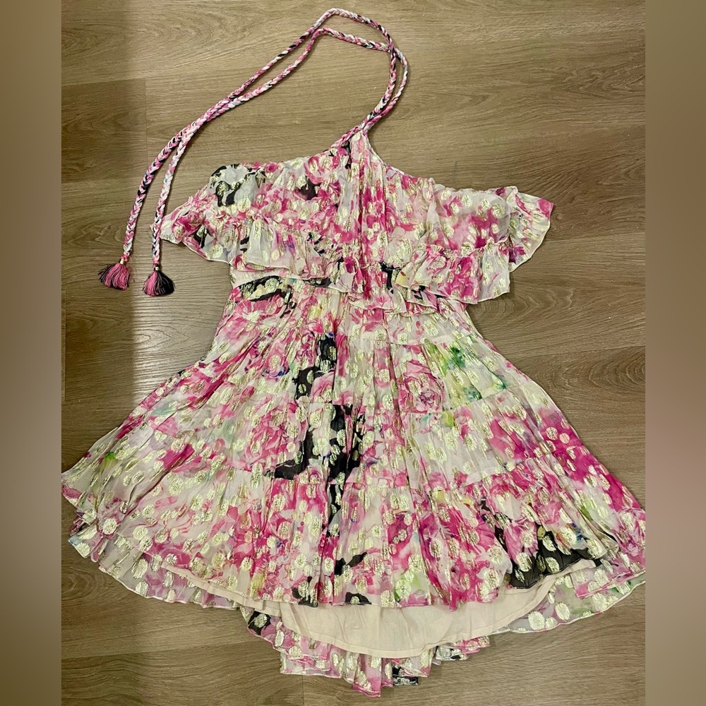 Rococo Sand Tessa Dress in Black and Pink
